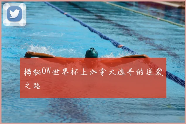 揭秘OW世界杯上加拿大选手的逆袭之路